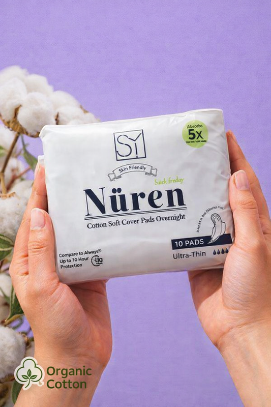 Organic Cotton Night Pads – Extra Coverage